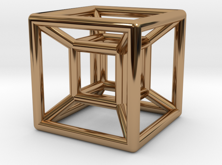 hypercube 3d printed