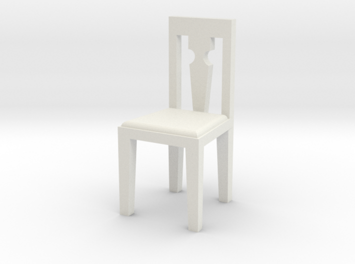 1:48 Simple Side Chair 3d printed 