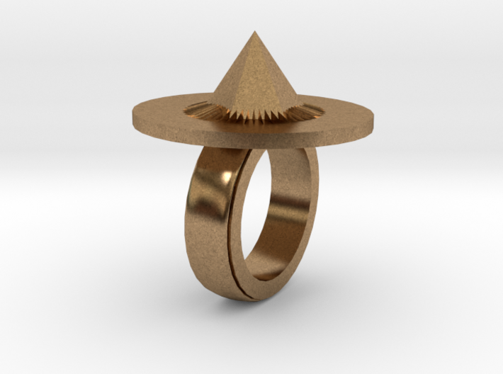 Spike Ring 20x20mm 3d printed