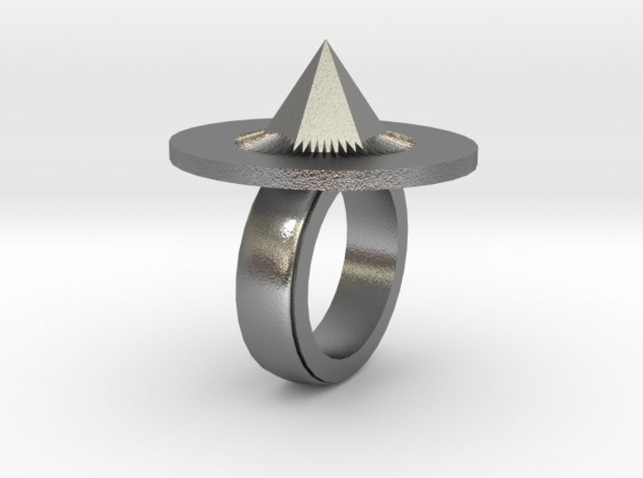 Spike Ring 20x20mm 3d printed