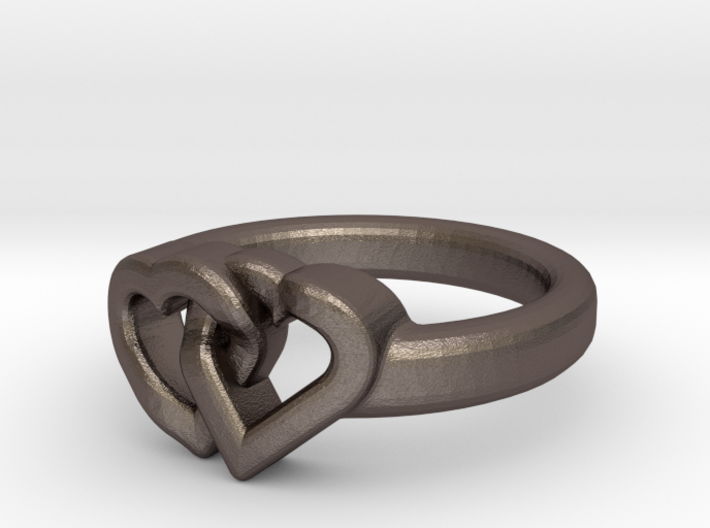 Entangled Love Small Sz15 3d printed
