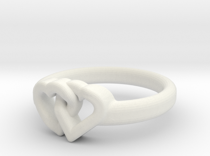 Entangled Love Small Sz17 3d printed