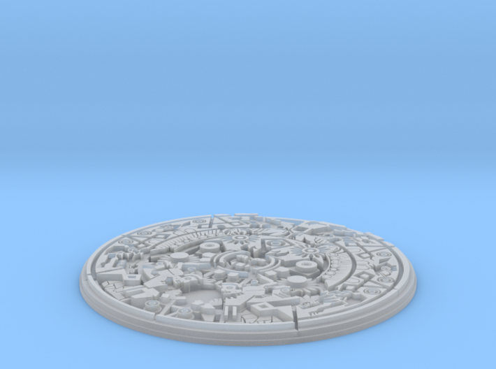 Aztec Medallion 3d printed