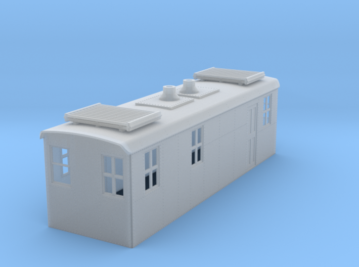 boxcab 5.5mm scale 3d printed