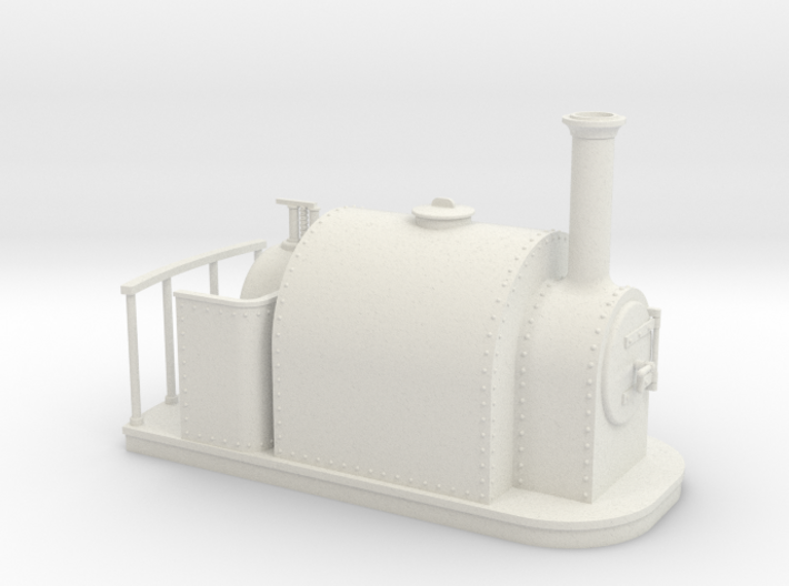 On16.5 old style full saddle tank 3d printed