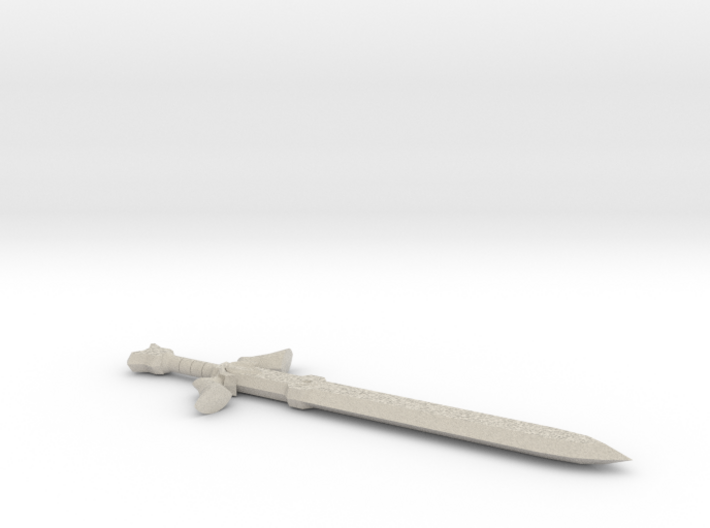 The Master Sword (LoZ) 3d printed