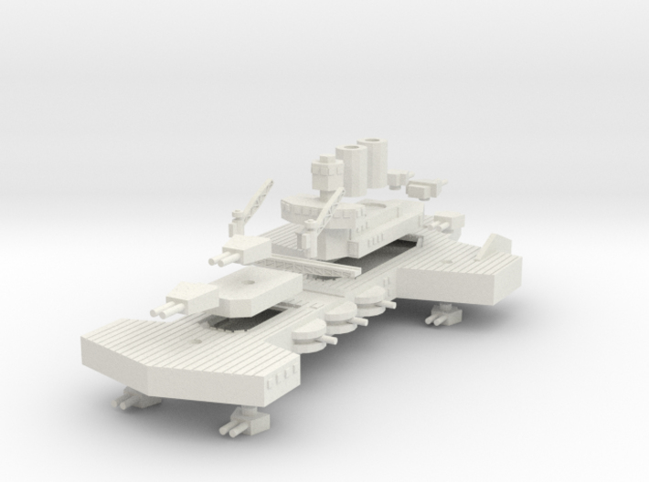 Jarv Class Battleship 3d printed