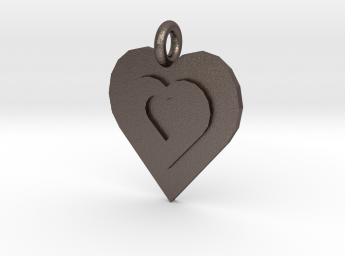 3 hearts 3d printed