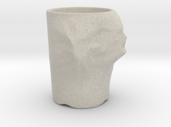 Face Escape Mug 3d printed