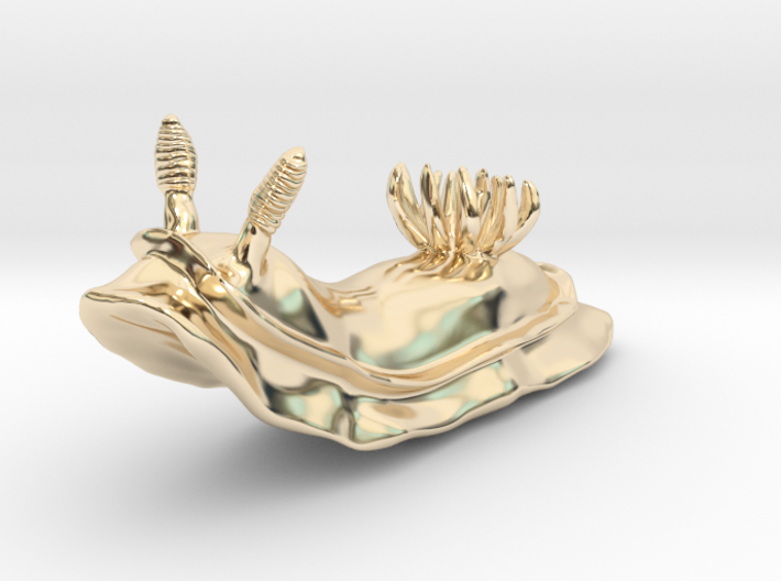 Lani the Nudibranch 3d printed