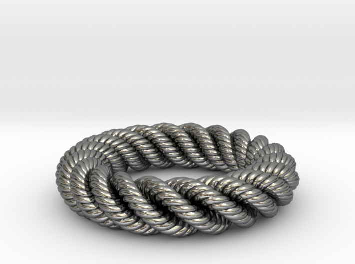 Spiral Ring Pendant 3d printed