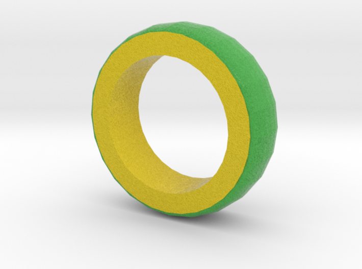 Green And Yellow Bracelet 2 3d printed