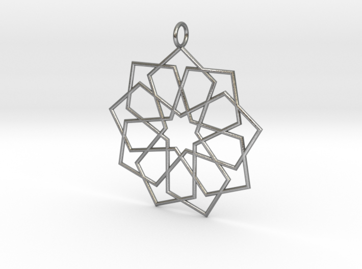 eastern ornament rounded 3d printed