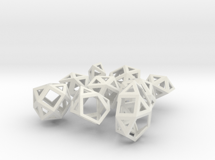 The Last 9 Johnson Solids 3d printed