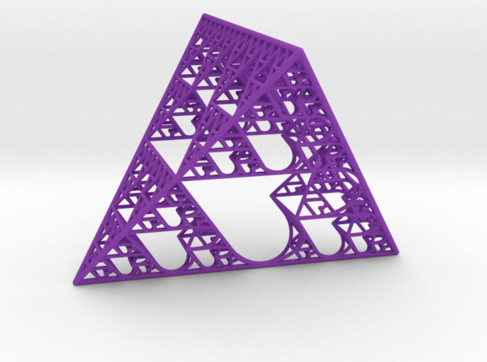 Sierpinski tetrahedron of Love 3d printed