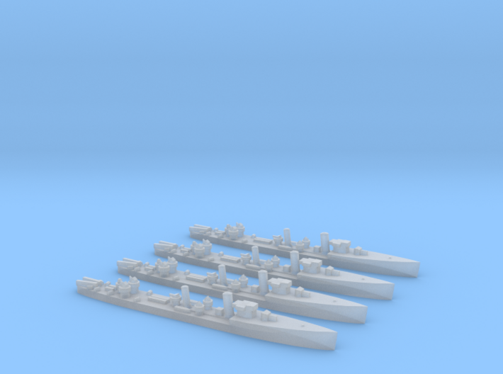 Admiralty S Class DD (SRE) (1/2400) x4 3d printed