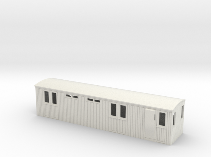 009 colonial luggage brake coach 3d printed