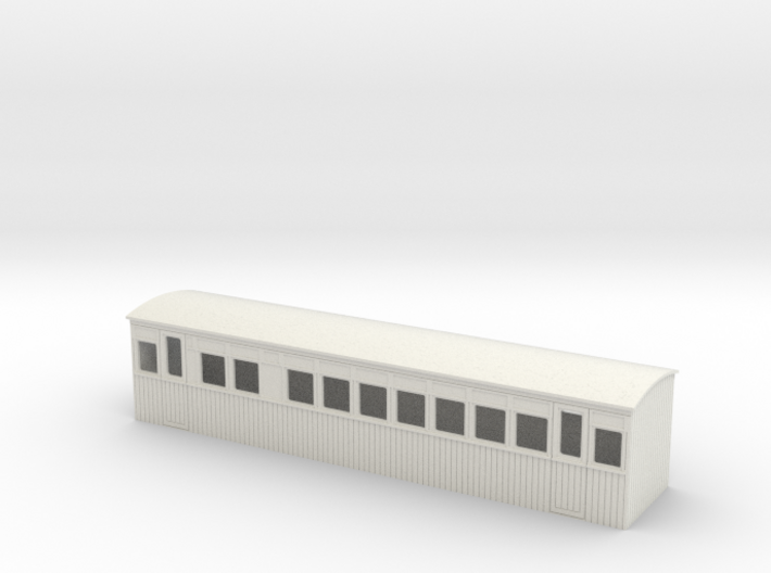 009 colonial 1st/2nd composite saloon coach 3d printed
