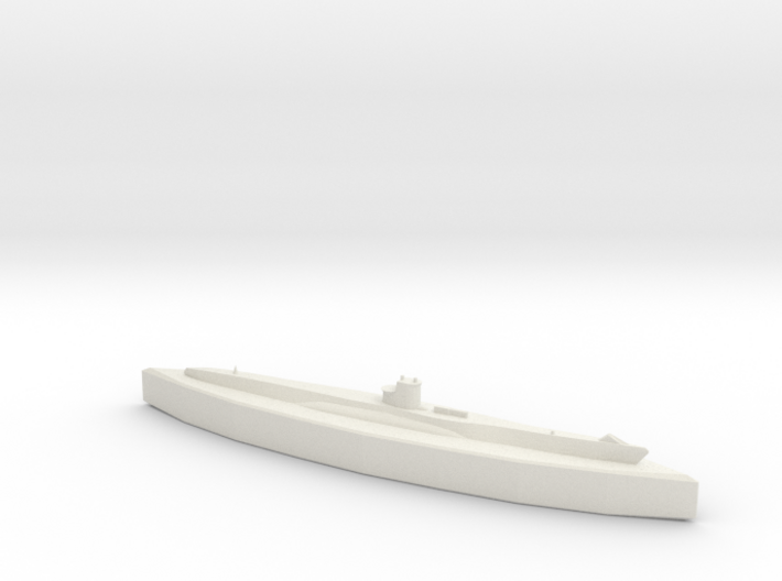 U-100 (Type VIIB U-Boat) 1/1800 3d printed