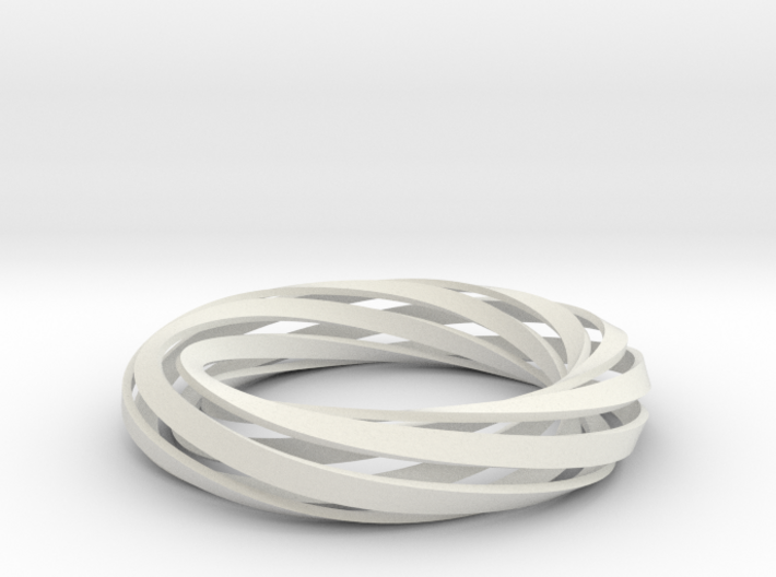 Twist Bracelet (M) 3d printed