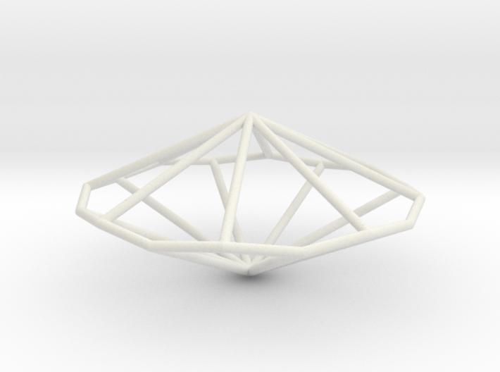 OctagonalTrapezohedron 70mm 3d printed