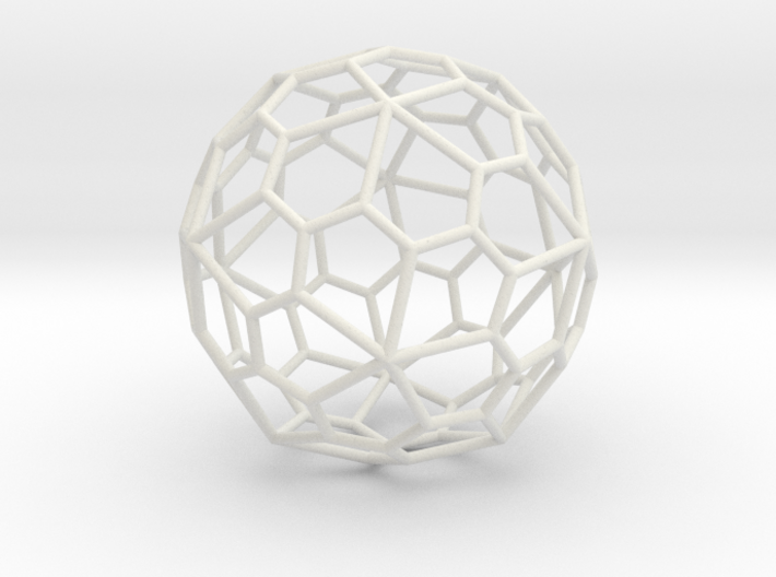 PentagonalHexecontahedron 70mm 3d printed