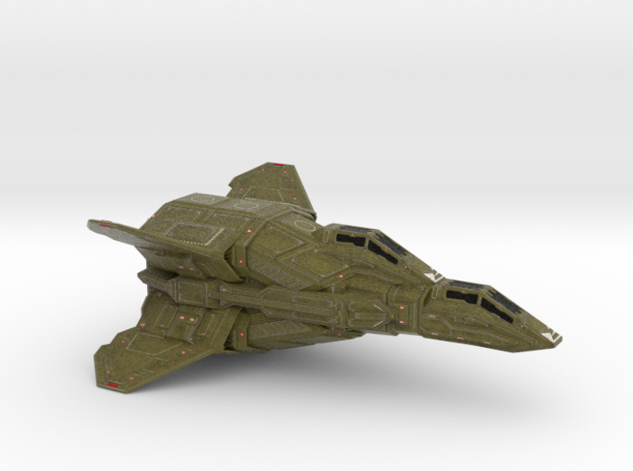 ANTARES HEAVY FIGHTER 1/72 (COLOR) 3d printed