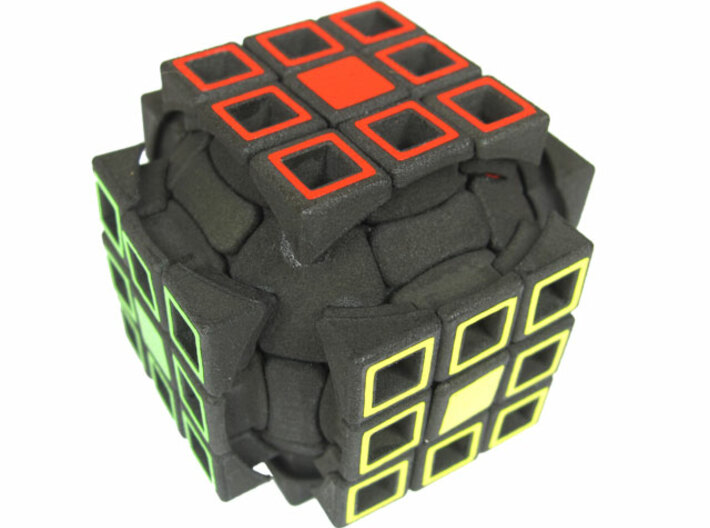 Peek Cube 3d printed 