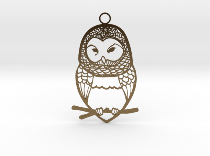 Wildlife Treasures - Owl 3d printed