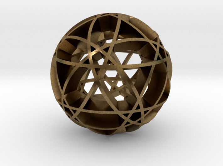 Pentragram Dodecahedron 2 3d printed