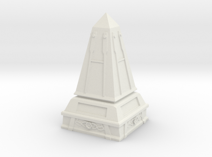 Temple Obelisk 3d printed