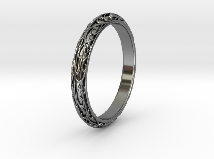 arabesque US-Ring-size9(JP-size-#18) 3d printed