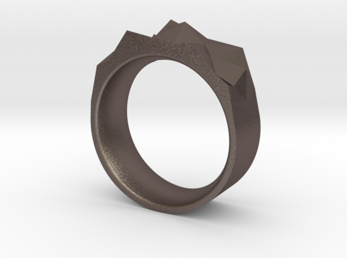 Triangulated Ring - 15mm 3d printed