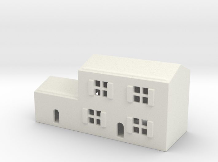 1/700 Town House 3 3d printed