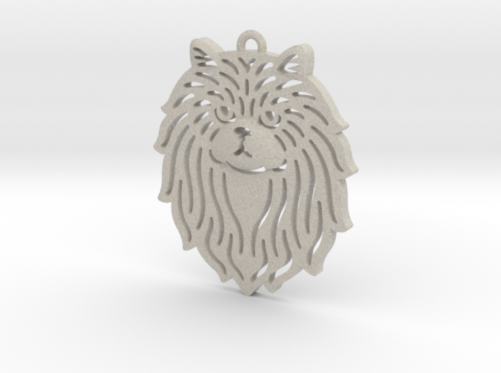 Cute pet pendant 3d printed