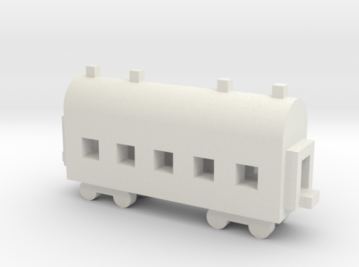1/700 Passenger Carriage 3d printed