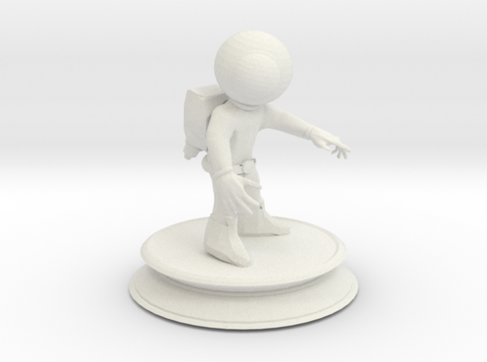 Space Astronaut 3d printed