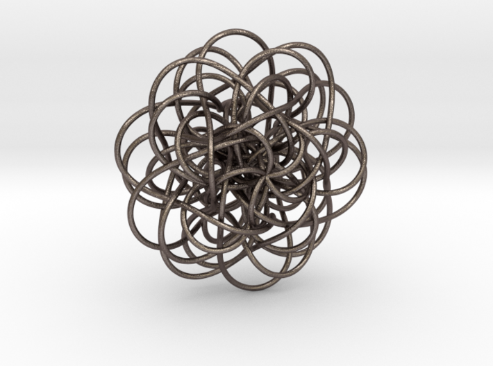 Complex Knot 3d printed 