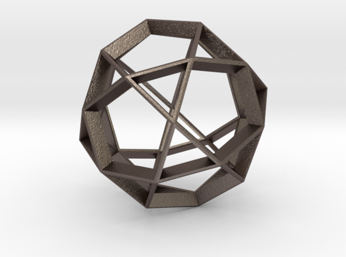 Polyhedral Sculpture #21A 3d printed