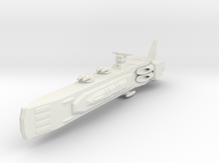 Shadow Rift Mechanized Empire Cruiser 3d printed