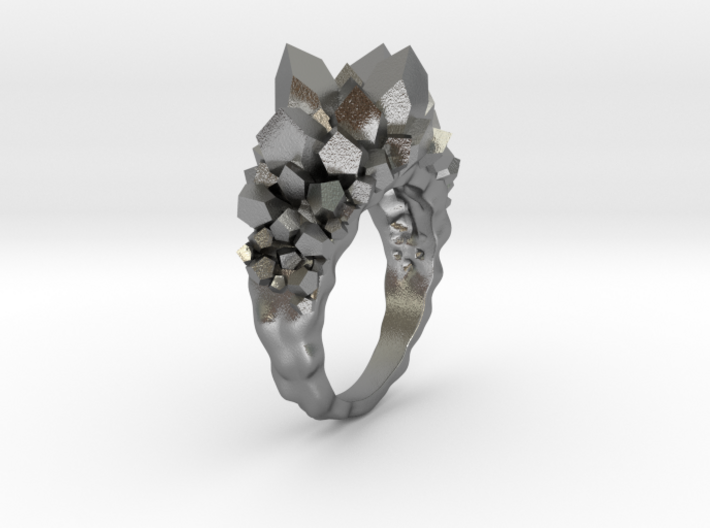 Crystal Ring size 6 3d printed