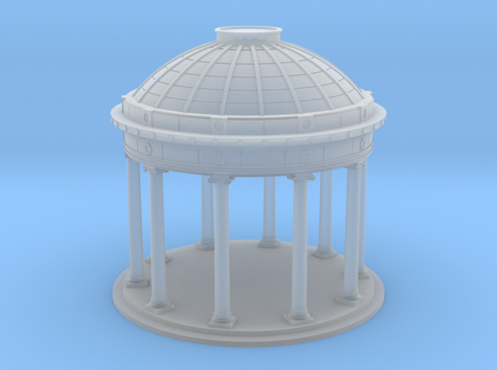 N Scale (1:160) Bandstand without railing/stairs 3d printed