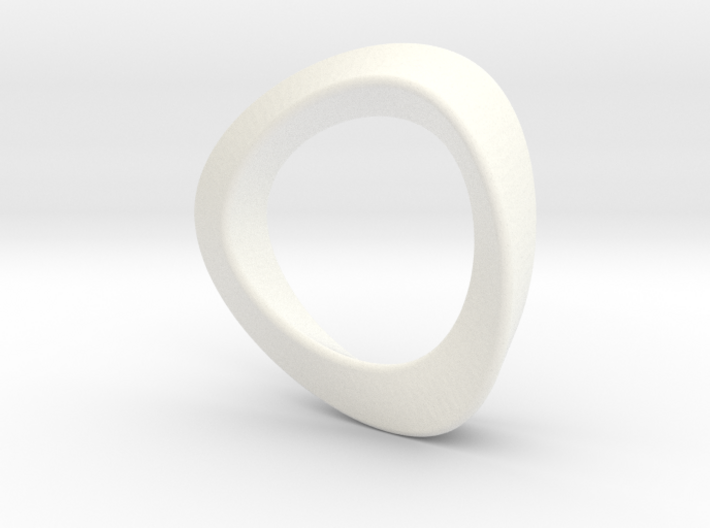 Mobius Strip with triangular cross-section 3d printed