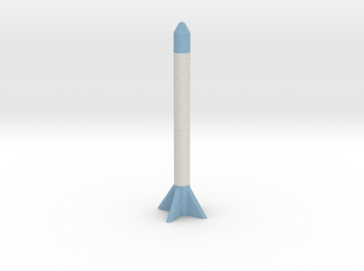 Rocket- Aquarius Rocket D- (1/87th) 3d printed