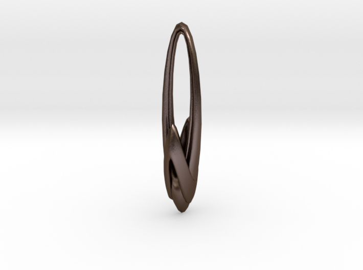 Arching Earring 3d printed