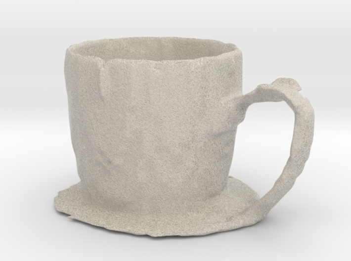 Coffee mug #7 - Melted 3d printed