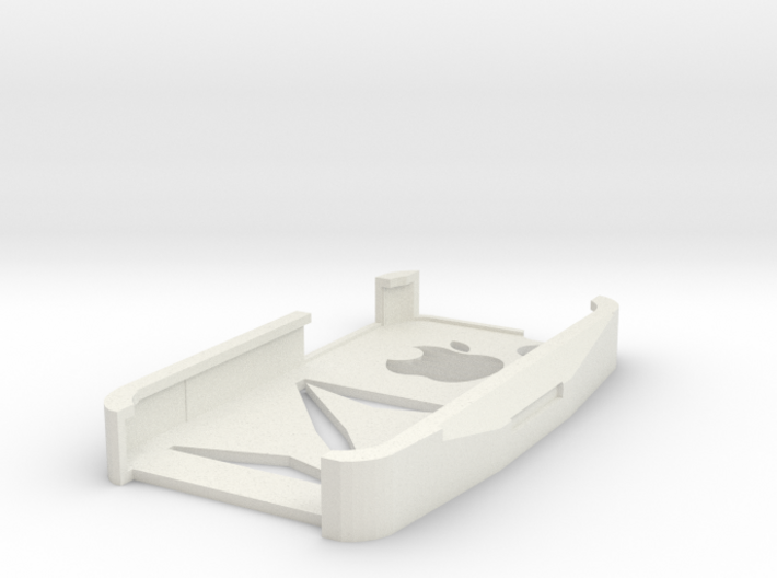 iPhone 4s case Z with apple shape 3d printed