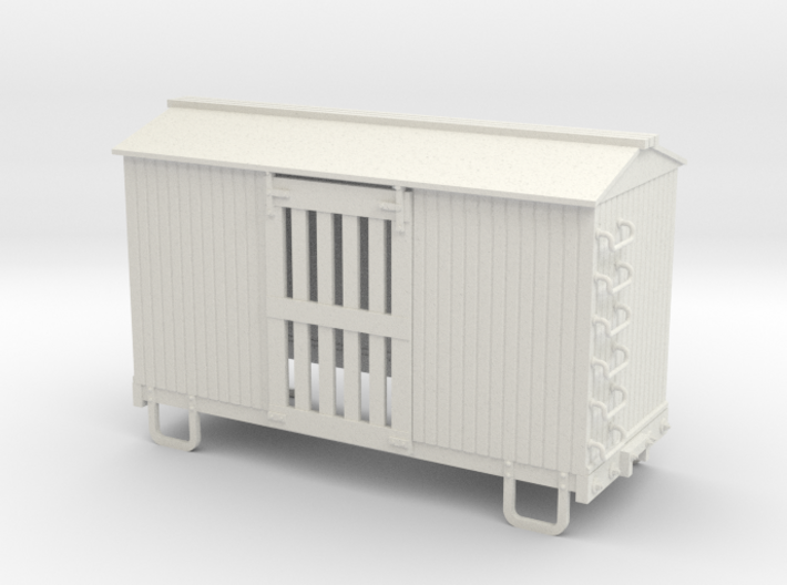 On30 14ft 4w ventilated box car 3d printed