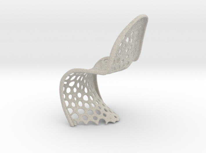 VoronoiP Chair Model 3d printed