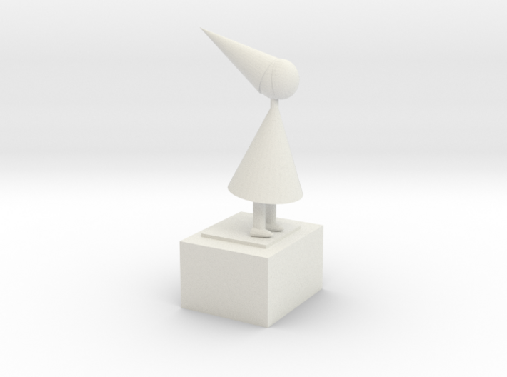 The Silent Princess From Game Monument Valley Ipad 3d printed